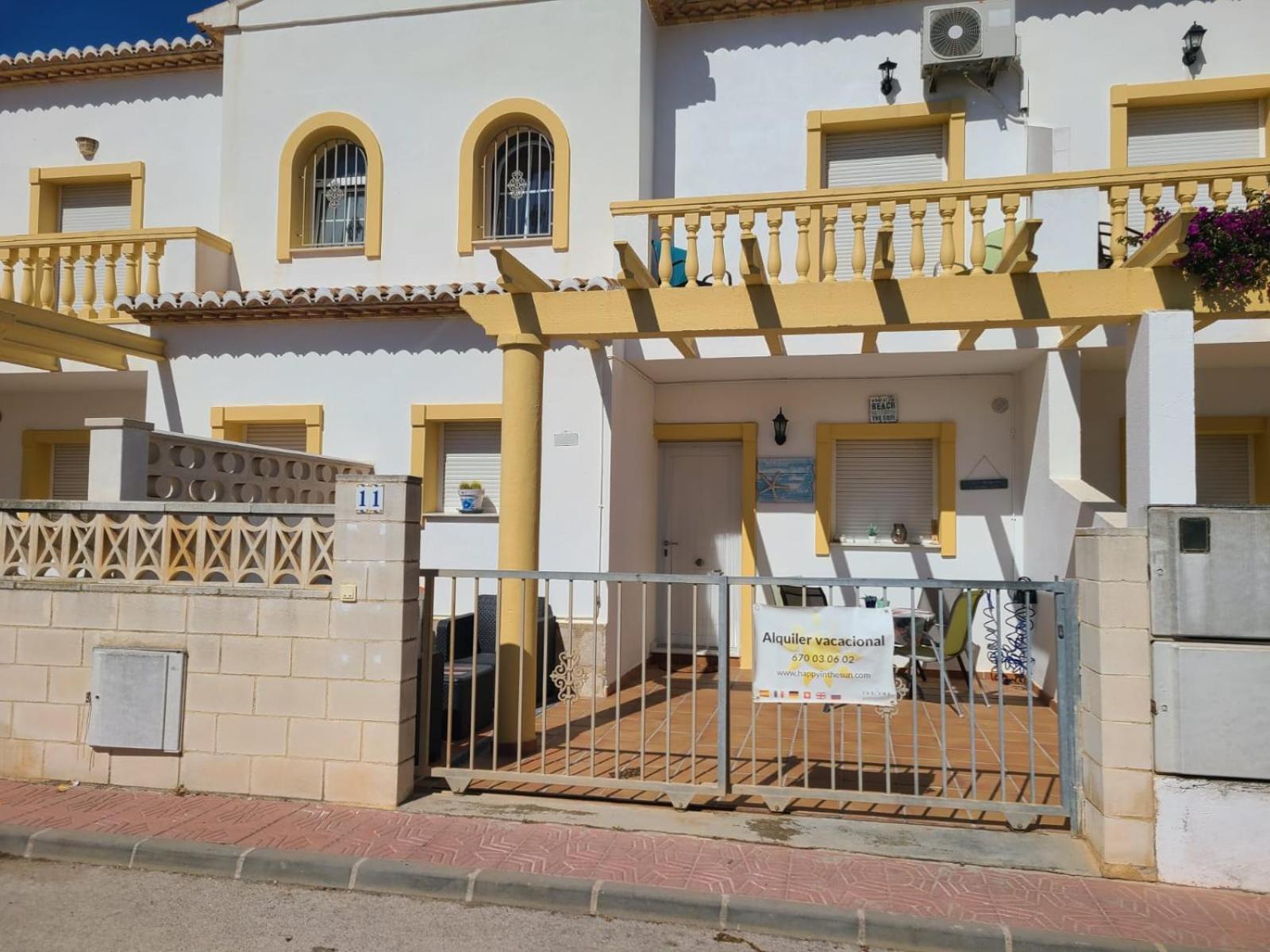 Bungalow Pueblo Mar En Els Poblets. Denia Exterior photo
